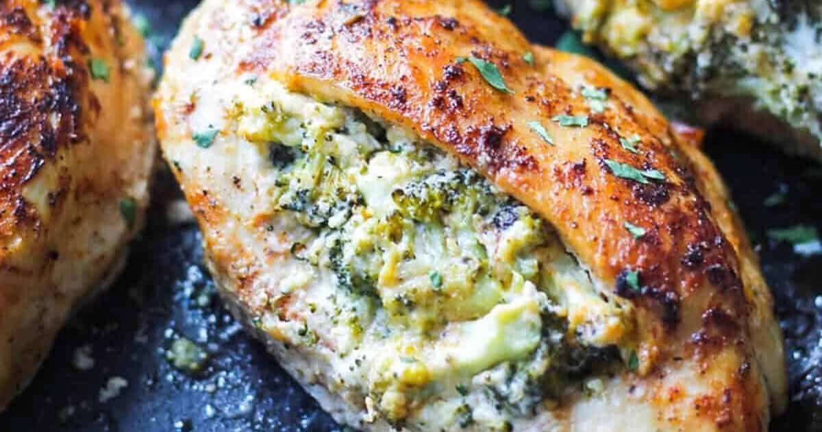 Broccoli & Cheese Stuffed Chicken: A Picky Eater's Dream Meal